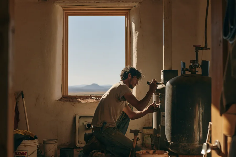 A plumber